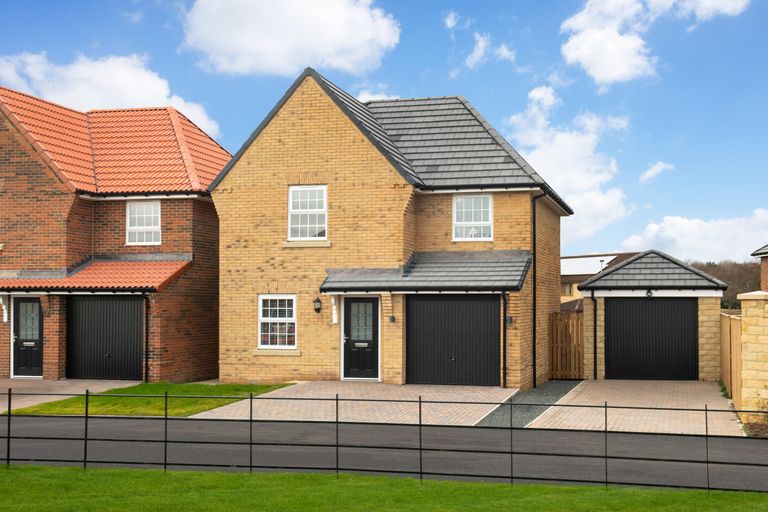 Property 1 of 6. Outside View 3 Bedroom Detached Eckington Home