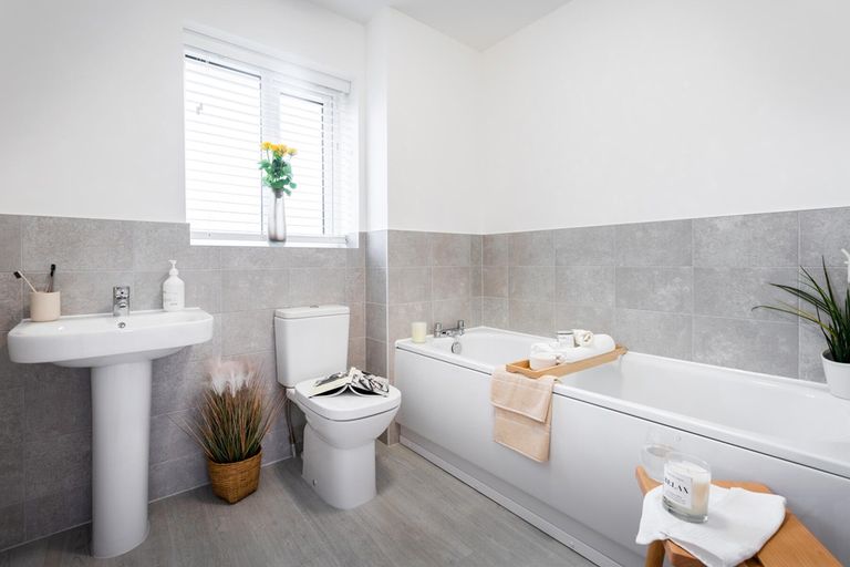 Property 3 of 9. Modern And Bright Bathroom