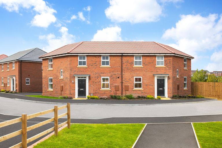 Property 1 of 8. External View Of A Semi-Detached Three Bedroom Fairway