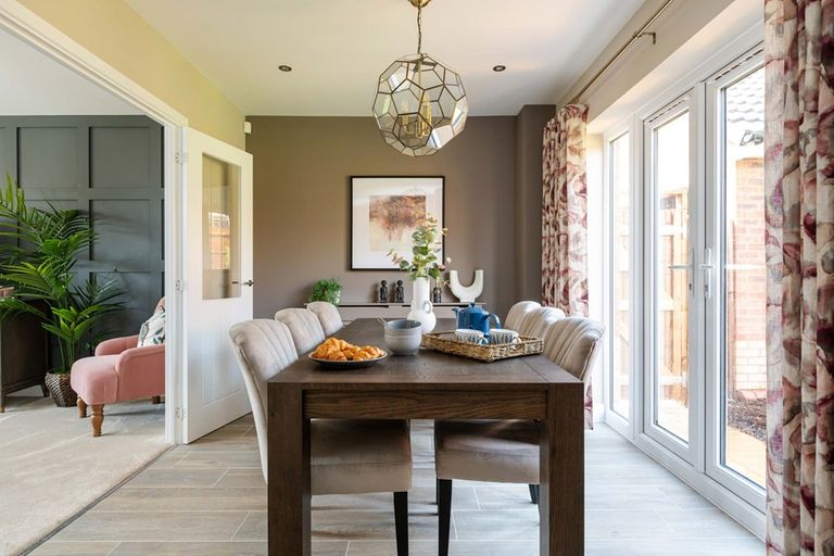 Property 3 of 12. Traditional Dining Room With French Doors To The Rear Garden