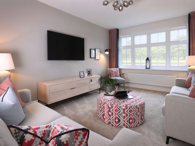 Property 2 of 7. Redrow - The Keswick - Lounge - 53434