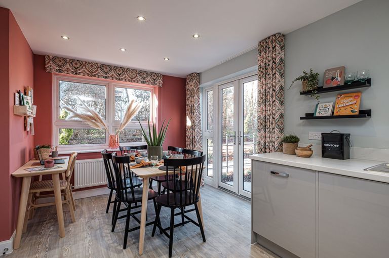 Property 3 of 10. Interior View Of Our 3 Bed Ennerdale Dining &amp; Kitchen