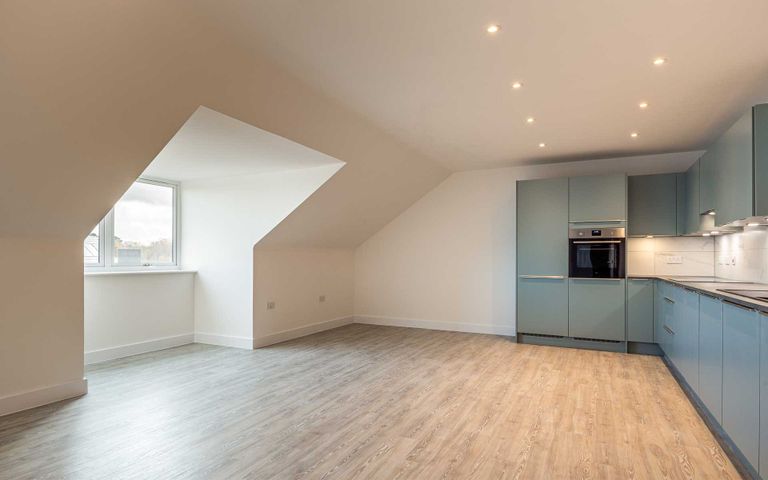 Property 1 of 12. Kitchen/Living/Dining Area