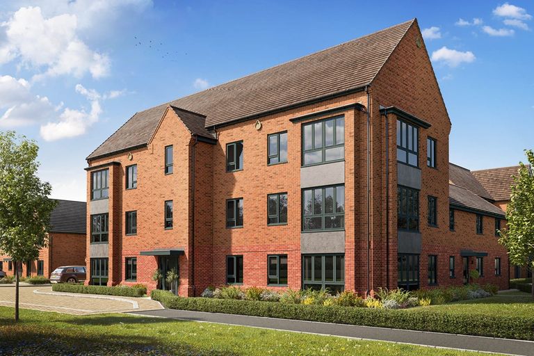 Property 1 of 9. An Artists Impression Of The Mulberry Place Apartment Block