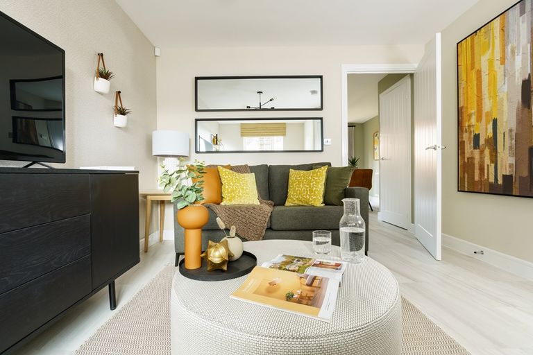 Property 3 of 11. The Welcoming Lounge Is Located At The Front Of The House