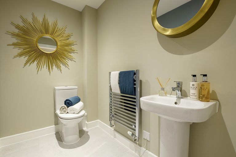 Property 3 of 8. A Downstairs Toilet Adds Convenience