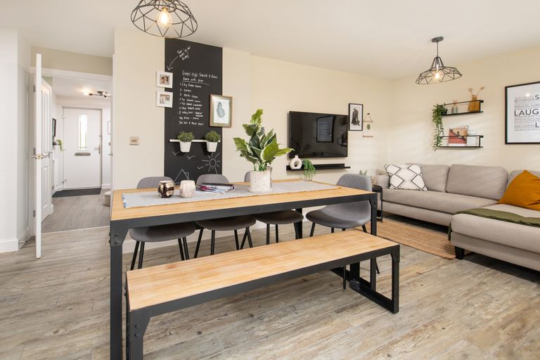 Property 3 of 10. Inside View 4 Bedroom Radleigh Kitchen Diner