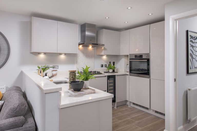 Property 1 of 9. Thoresby Vale Greenwood Kitchen