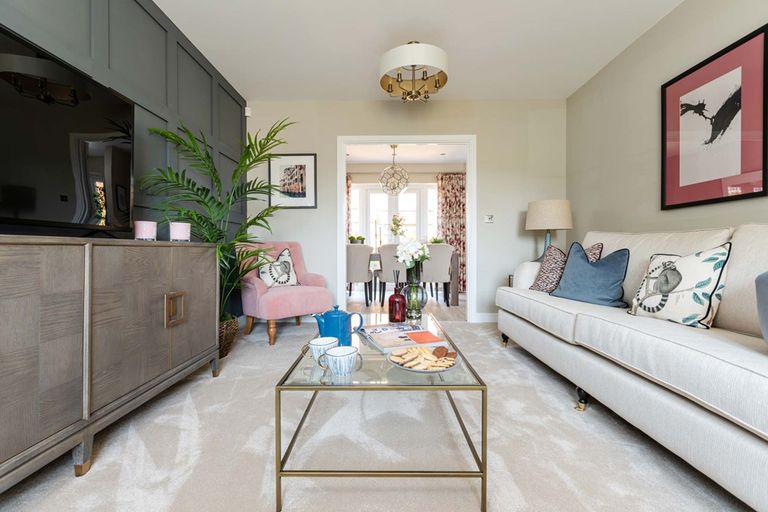 Property 3 of 12. Relax With The Family In Your Spacious Lounge At The Front Of The Property