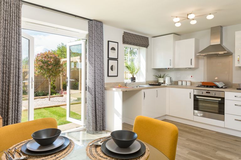 Property 1 of 7. Open Plan Kitchen Diner In The Ellerton 3 Bed Home.