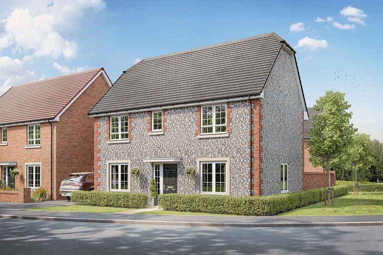 Property 1 of 13. Artist's Impression Of A Typical Tewksdale Home