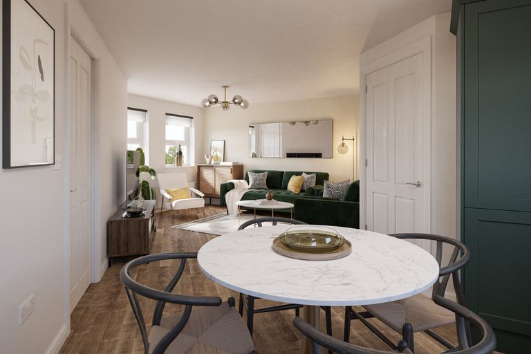 Property 2 of 6. Lounge In 2 Bed Easthorpe