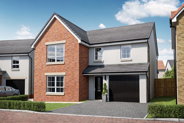 Property 1 of 10. External View Of Craighall House Type