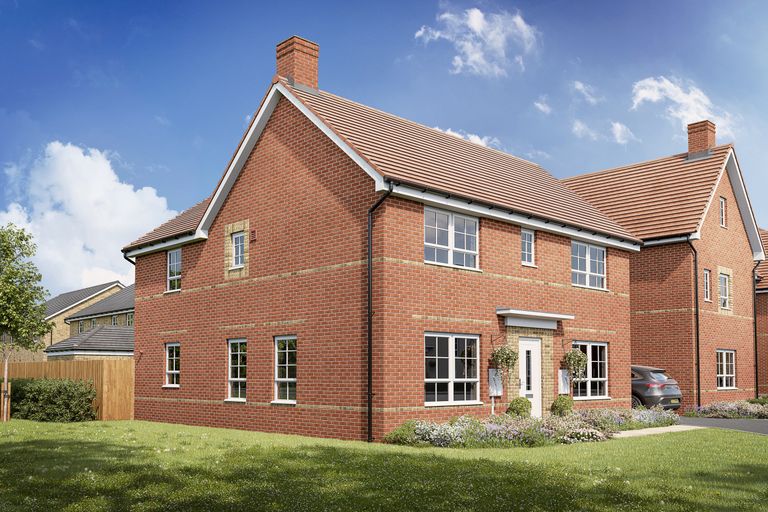 Property 1 of 8. Outside Of The 4 Bedroom Lavenham At Hawthorn Grove
