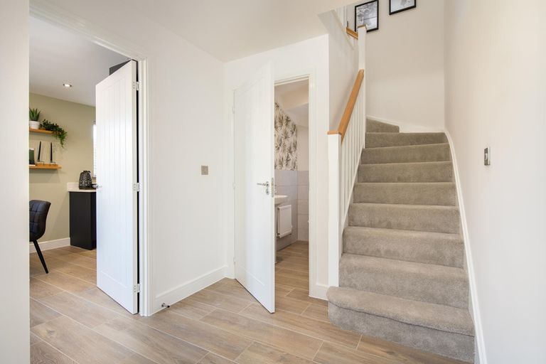 Property 2 of 12. A Light And Bright Entrance To Your New Home