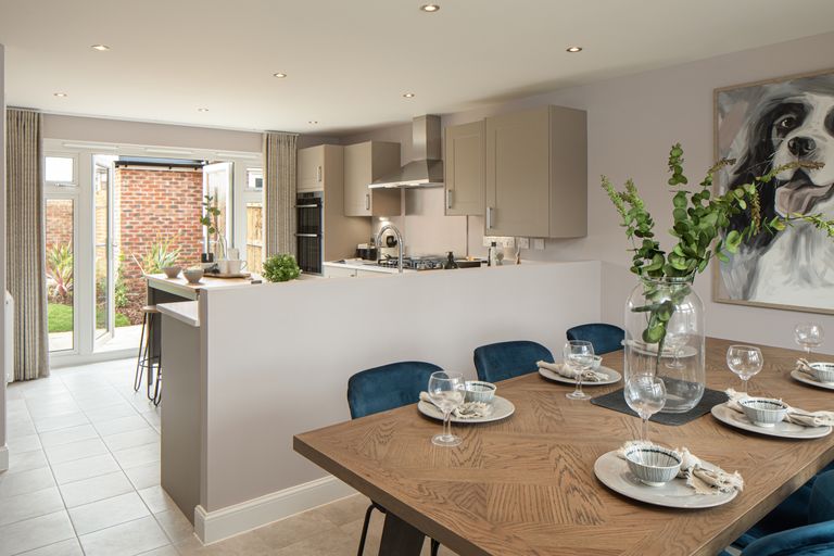 Property 1 of 10. Avondale 4 Bedroom Show Home At River Meadow In Stanford In The Vale Kitchen