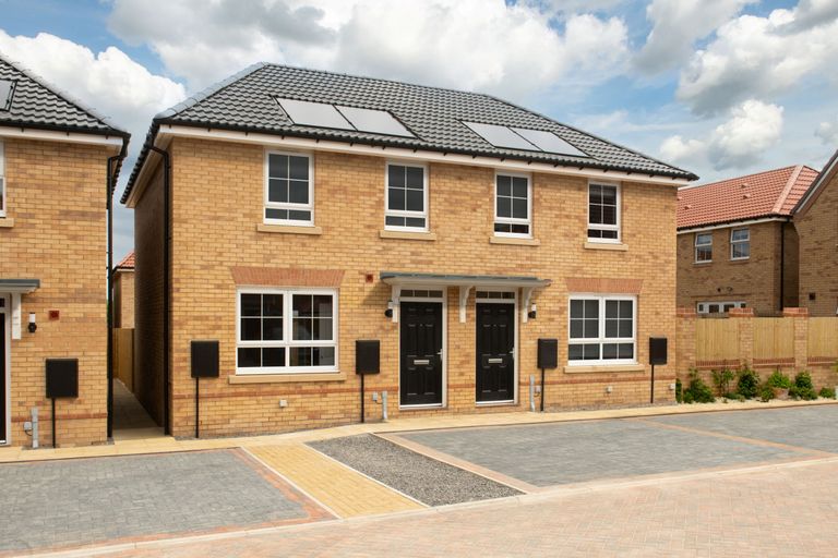Property 1 of 7. Outside View Of 3 Bedroom Archford Home