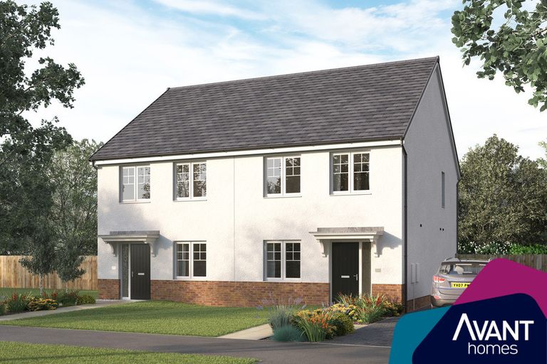 Property 1 of 9. Computer Generated Image, Indicative Exterior, New Build Home