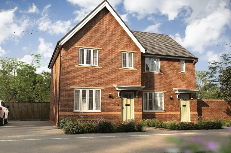 Property 1 of 11. Exterior Buxton Three Bedroom New Build