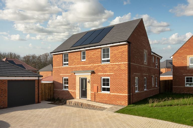 Property 1 of 10. Outside View Of 4 Bedroom Alfreton Home