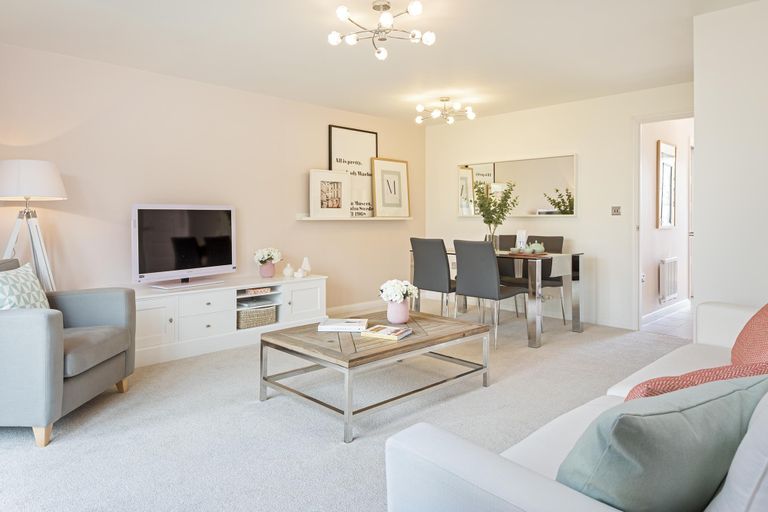 Property 3 of 7. Lounge/Dining Area In The Wilford 2 Bedroom Home