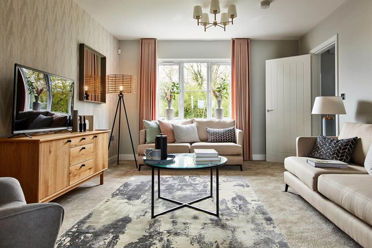 Property 1 of 12. A Warm And Inviting Living Room Is The Great Place To Unwind