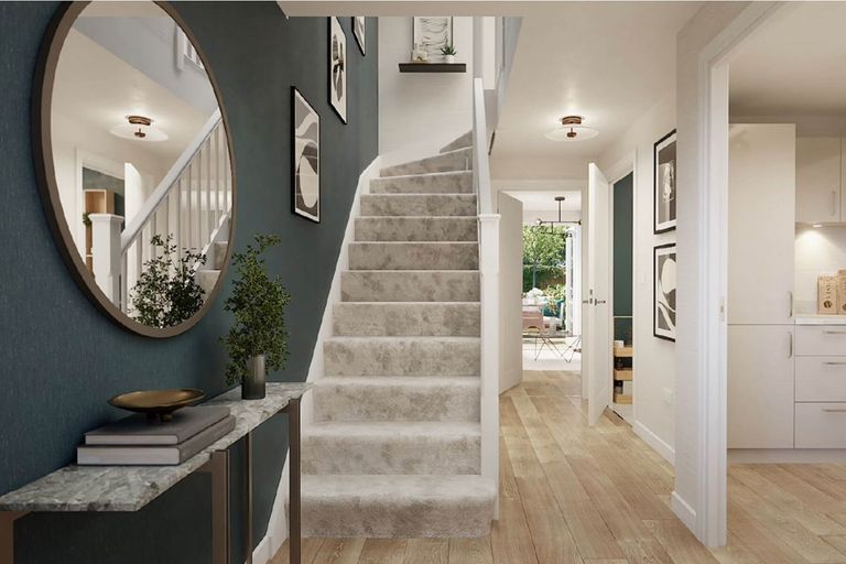 Property 2 of 11. The Andrew Home Has A Bright Hallway