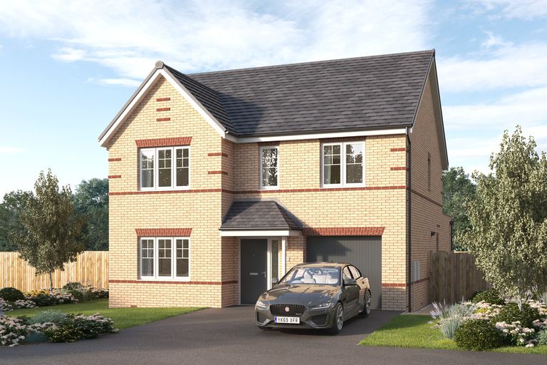 Property 1 of 14. Computer Generated Image, Indicative Exterior, New Build Home