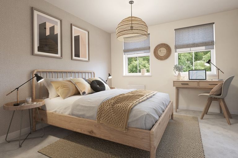 Property 3 of 6. Second Bedroom In The Wilford Two Bedroom Home