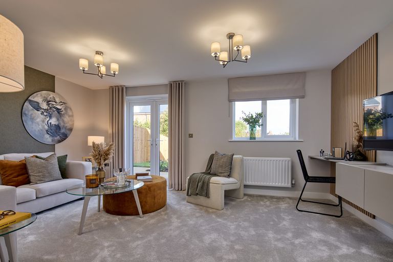 Property 1 of 10. Elmslie Hubbards Walk Living 002