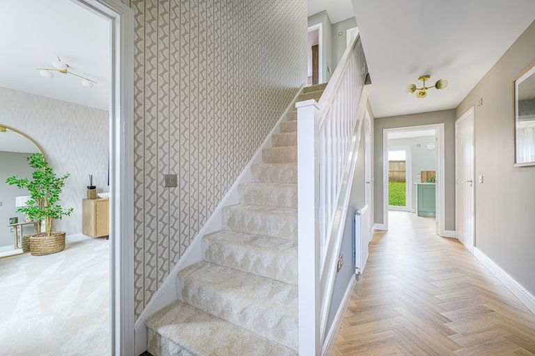 Property 3 of 13. The Geddes Has A Bright And Welcoming Hallway