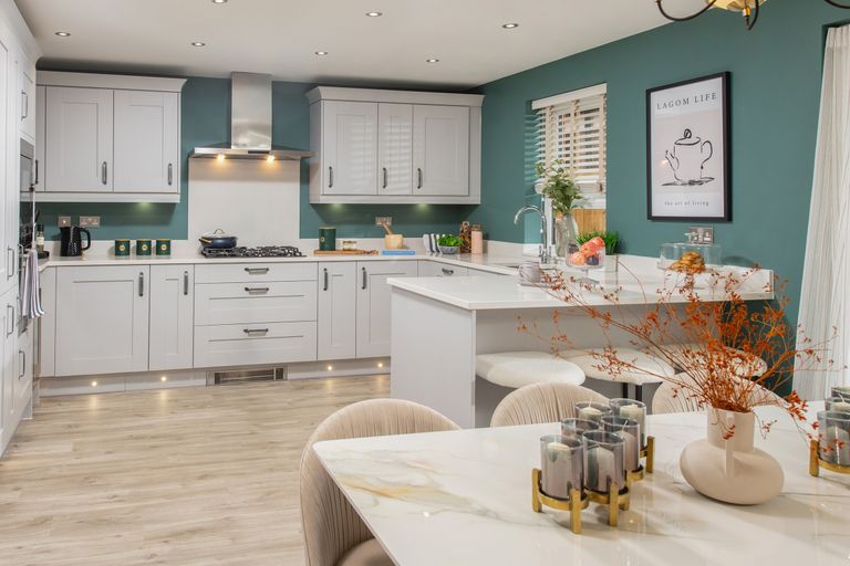 Property 2 of 10. Internal Kitchen Dining Room Fallow Old Durham Gate