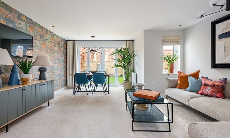Property 1 of 12. Relax And Eat In The Open Plan Lounge Dining Area