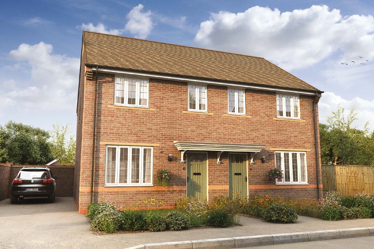 Property 1 of 12. Exterior Birchwood Three Bedroom New Build