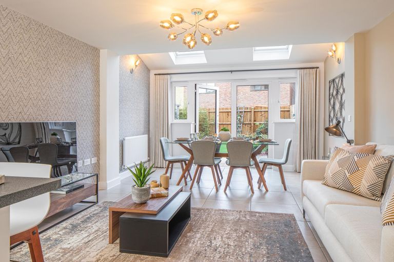 Property 3 of 9. Dining Area With French Doors Onto Garden