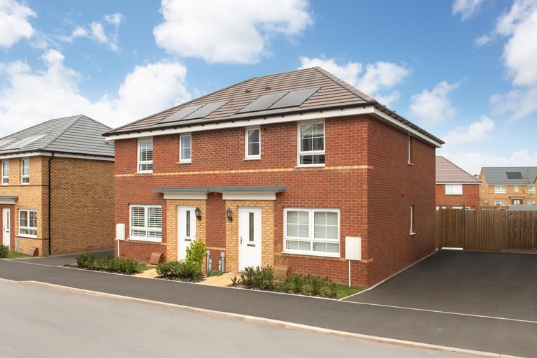 Property 1 of 8. Exterior View Of Our 3 Bed Ellerton Home