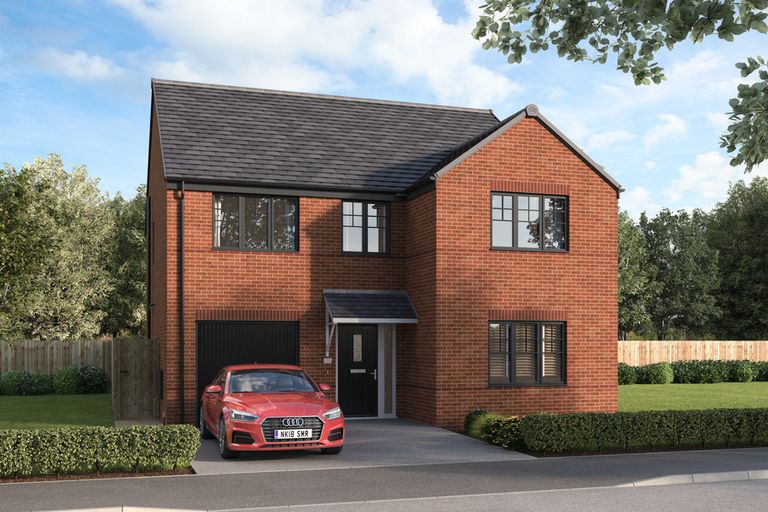 Property 1 of 13. Computer Generated Image, Indicative Exterior, New Build Home