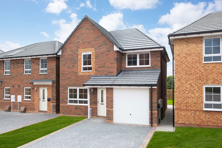 Property 1 of 10. The Exterior Of Plot 33 The Denby At Stirling Park, Brough