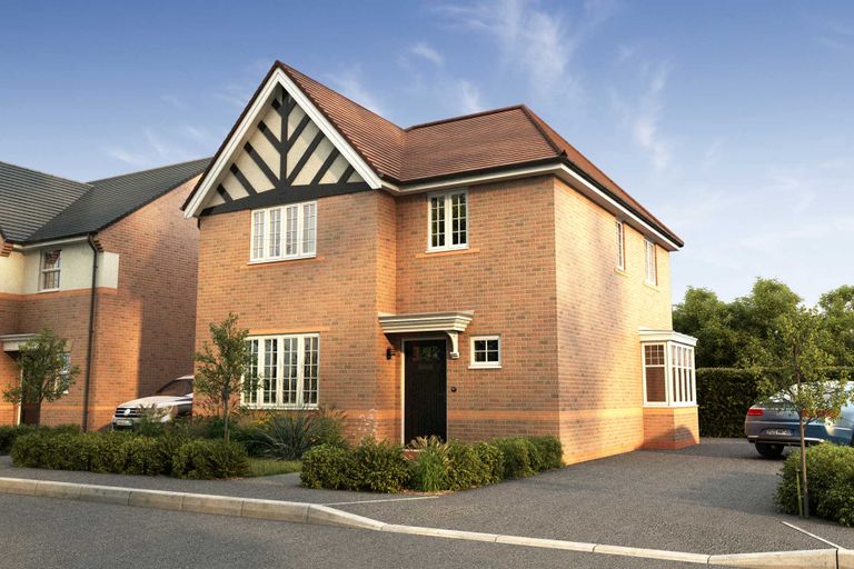Property 1 of 11. Worsley Three Bedroom New Build Exterior