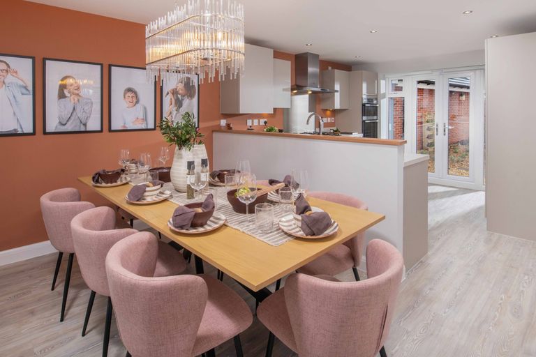 Property 3 of 10. Modern Kitchen-Diner In The Four Bedroom Moss
