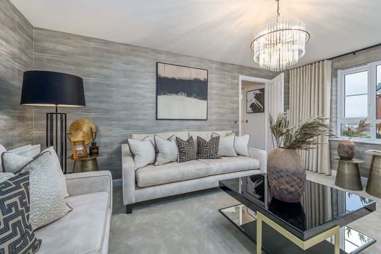 Property 2 of 10. Lounge Of 4 Bedroom Balloch House Type