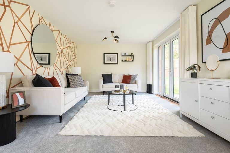 Property 1 of 13. French Doors Fill The Lounge With Light