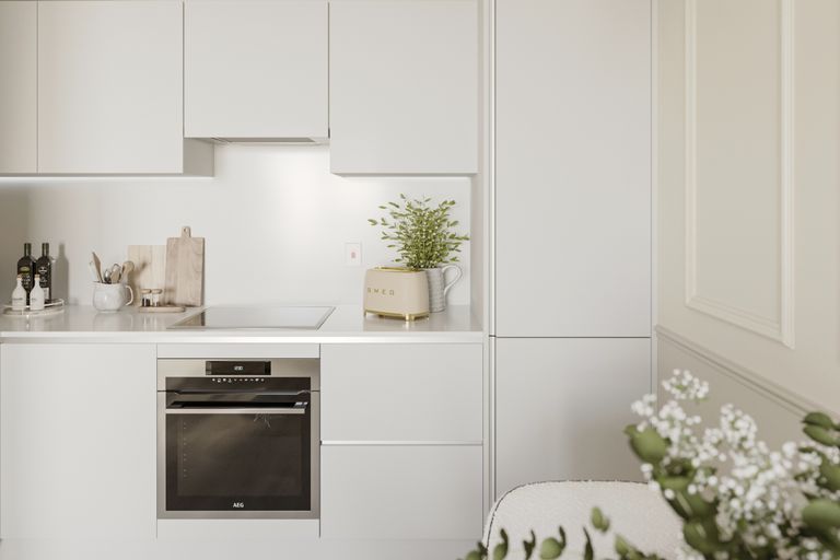 Property 2 of 6. White Kitchen