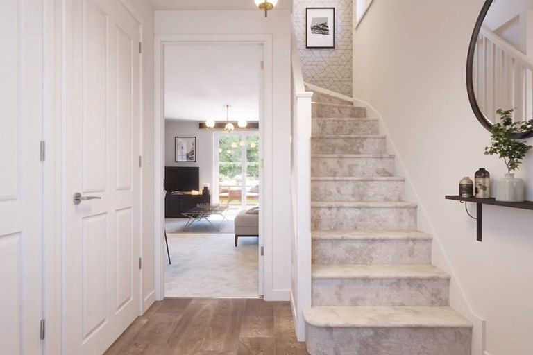 Property 2 of 13. The Chalmers Has A Bright Hallway With Handy Downstairs Toilet