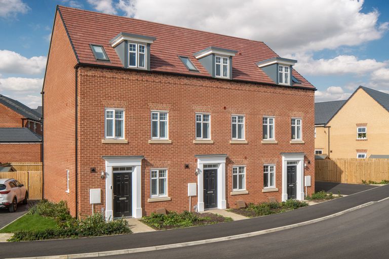 Property 1 of 10. External Street Scene Of The Terraced Greenwood
