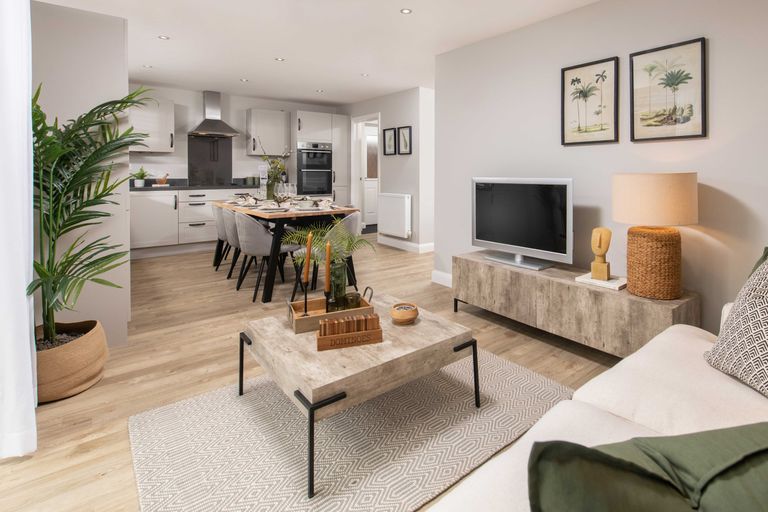 Property 3 of 10. Internal View Of A Spacious Open-Plan Kitchen-Diner