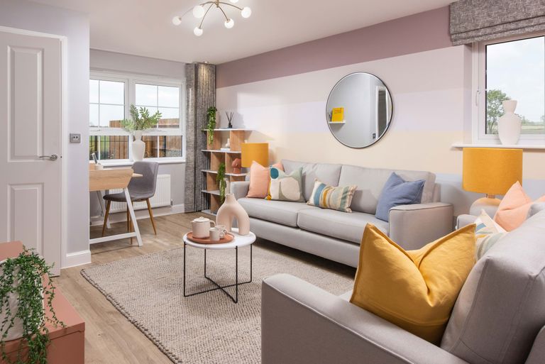 Property 3 of 7. King's Meadow Maidstone Living Room