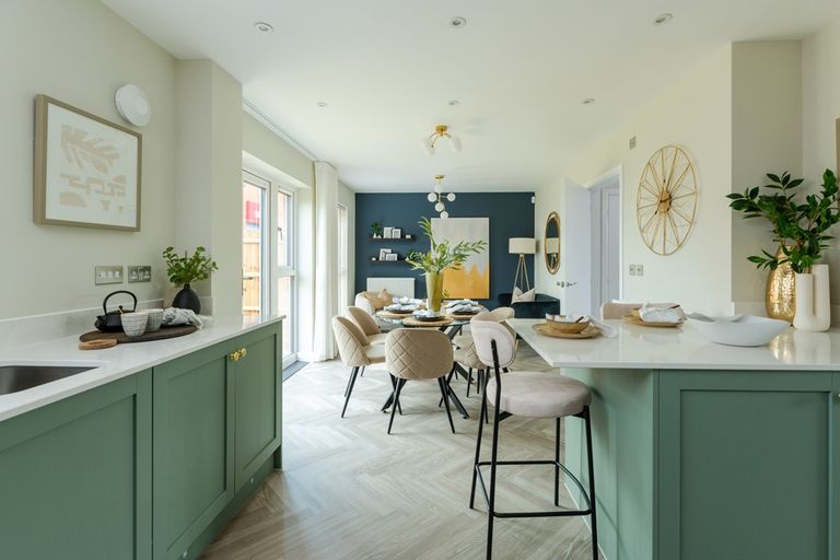 Property 1 of 15. The Kitchen Flows Seamlessly Into The Living Spaces