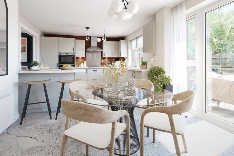 Property 1 of 12. Sociable Kitchen Diner With Room For A Living Area