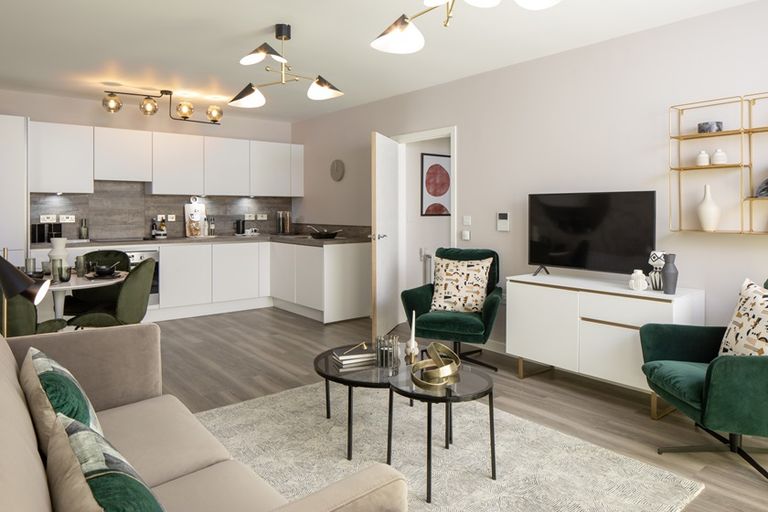 Property 2 of 5. Goldchrest Open-Plan Living Space